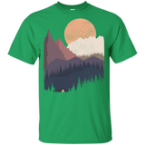 T-Shirts Irish Green / YXS Scenic Camping Youth T-Shirt