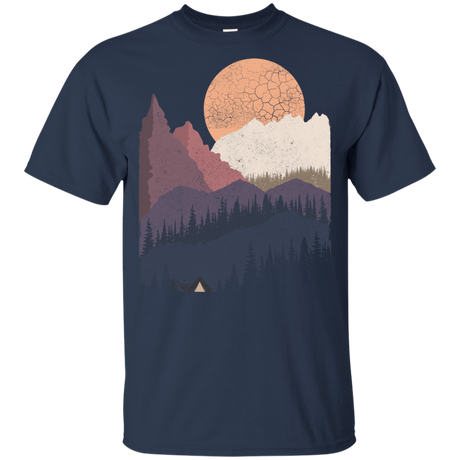 T-Shirts Navy / YXS Scenic Camping Youth T-Shirt
