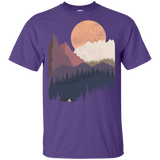 T-Shirts Purple / YXS Scenic Camping Youth T-Shirt