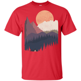 T-Shirts Red / YXS Scenic Camping Youth T-Shirt