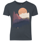 Scenic Camping Youth Triblend T-Shirt