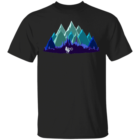 T-Shirts Black / S Scenic Mountain Bike Ride T-Shirt