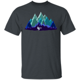 T-Shirts Dark Heather / S Scenic Mountain Bike Ride T-Shirt