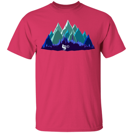 T-Shirts Heliconia / S Scenic Mountain Bike Ride T-Shirt