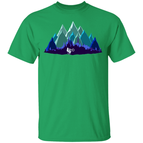 T-Shirts Irish Green / S Scenic Mountain Bike Ride T-Shirt