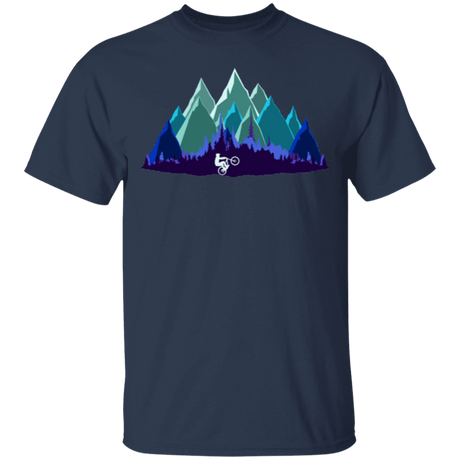 T-Shirts Navy / S Scenic Mountain Bike Ride T-Shirt