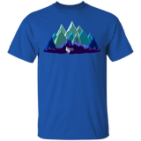 T-Shirts Royal / S Scenic Mountain Bike Ride T-Shirt