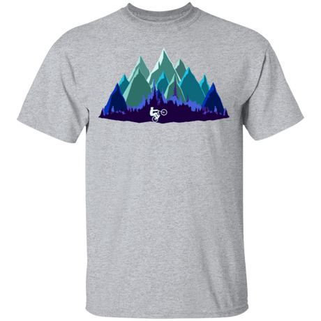 T-Shirts Sport Grey / S Scenic Mountain Bike Ride T-Shirt