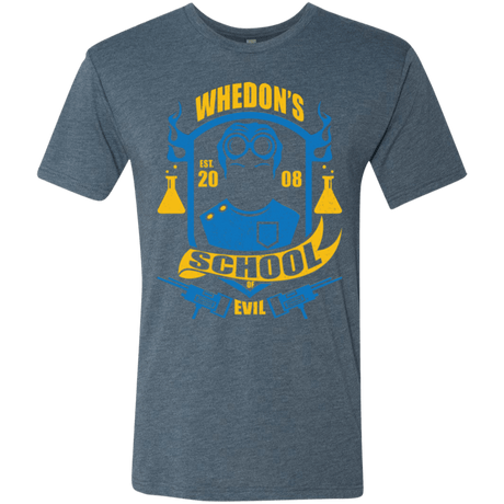 T-Shirts Indigo / Small School of Evil Men's Triblend T-Shirt