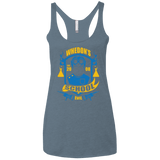 T-Shirts Indigo / X-Small School of Evil Women's Triblend Racerback Tank