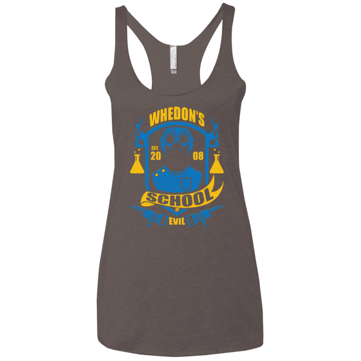 T-Shirts Macchiato / X-Small School of Evil Women's Triblend Racerback Tank