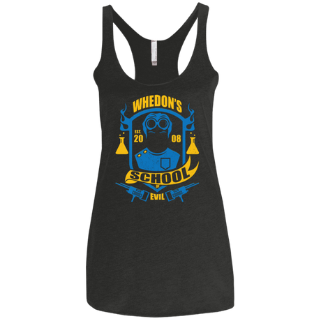 T-Shirts Vintage Black / X-Small School of Evil Women's Triblend Racerback Tank