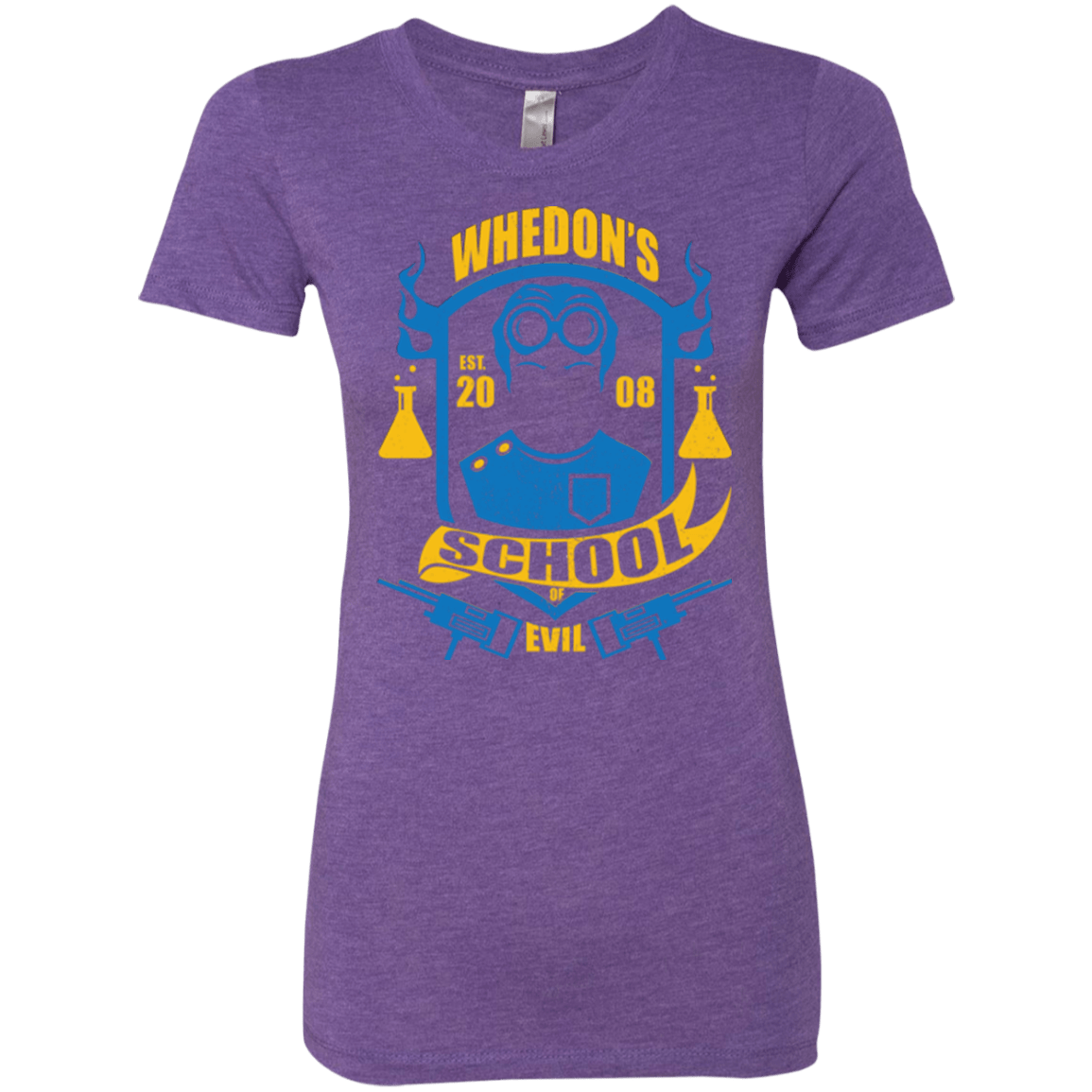 T-Shirts Purple Rush / Small School of Evil Women's Triblend T-Shirt