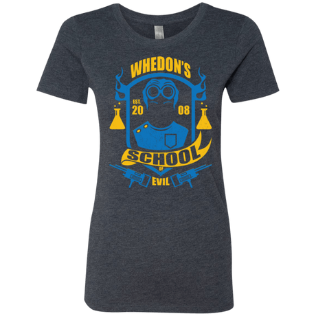 T-Shirts Vintage Navy / Small School of Evil Women's Triblend T-Shirt