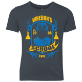 T-Shirts Vintage Navy / YXS School of Evil Youth Triblend T-Shirt
