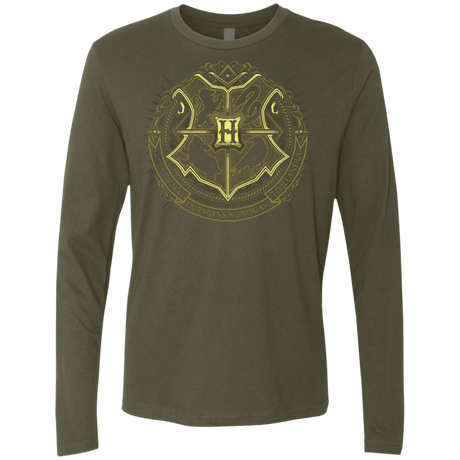 T-Shirts Military Green / Small School of Magic Men's Premium Long Sleeve