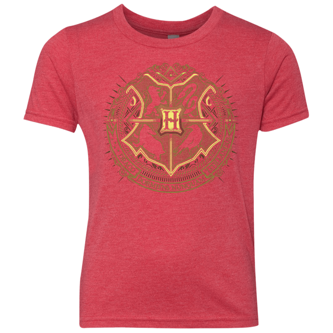 T-Shirts Vintage Red / YXS School of Magic Youth Triblend T-Shirt