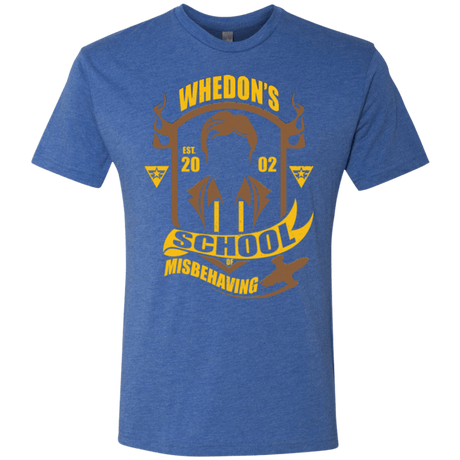 T-Shirts Vintage Royal / Small School of Misbehaving Men's Triblend T-Shirt