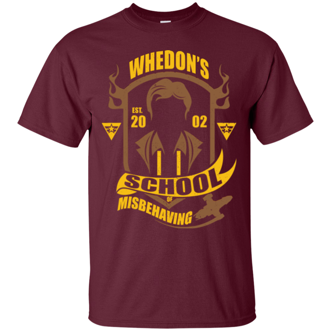 T-Shirts Maroon / Small School of Misbehaving T-Shirt