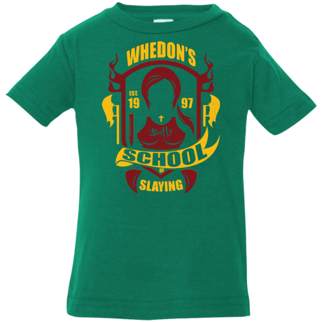 T-Shirts Kelly / 6 Months School of Slaying Infant Premium T-Shirt