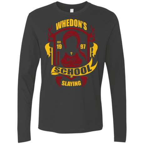 T-Shirts Heavy Metal / Small School of Slaying Men's Premium Long Sleeve