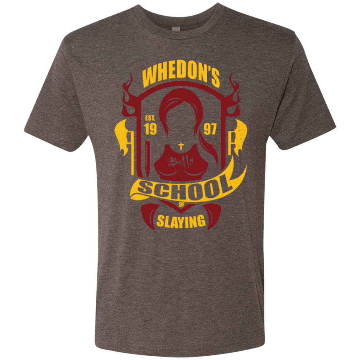 T-Shirts Macchiato / Small School of Slaying Men's Triblend T-Shirt