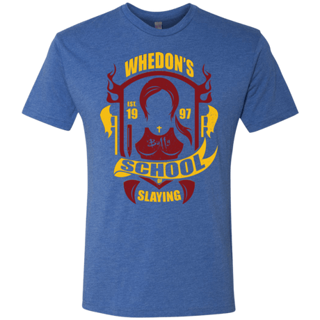 T-Shirts Vintage Royal / Small School of Slaying Men's Triblend T-Shirt