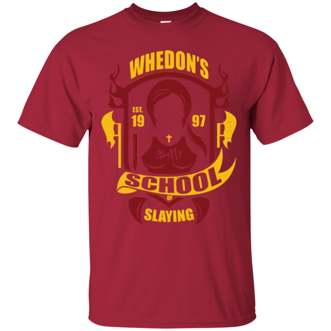 T-Shirts Cardinal / Small School of Slaying T-Shirt
