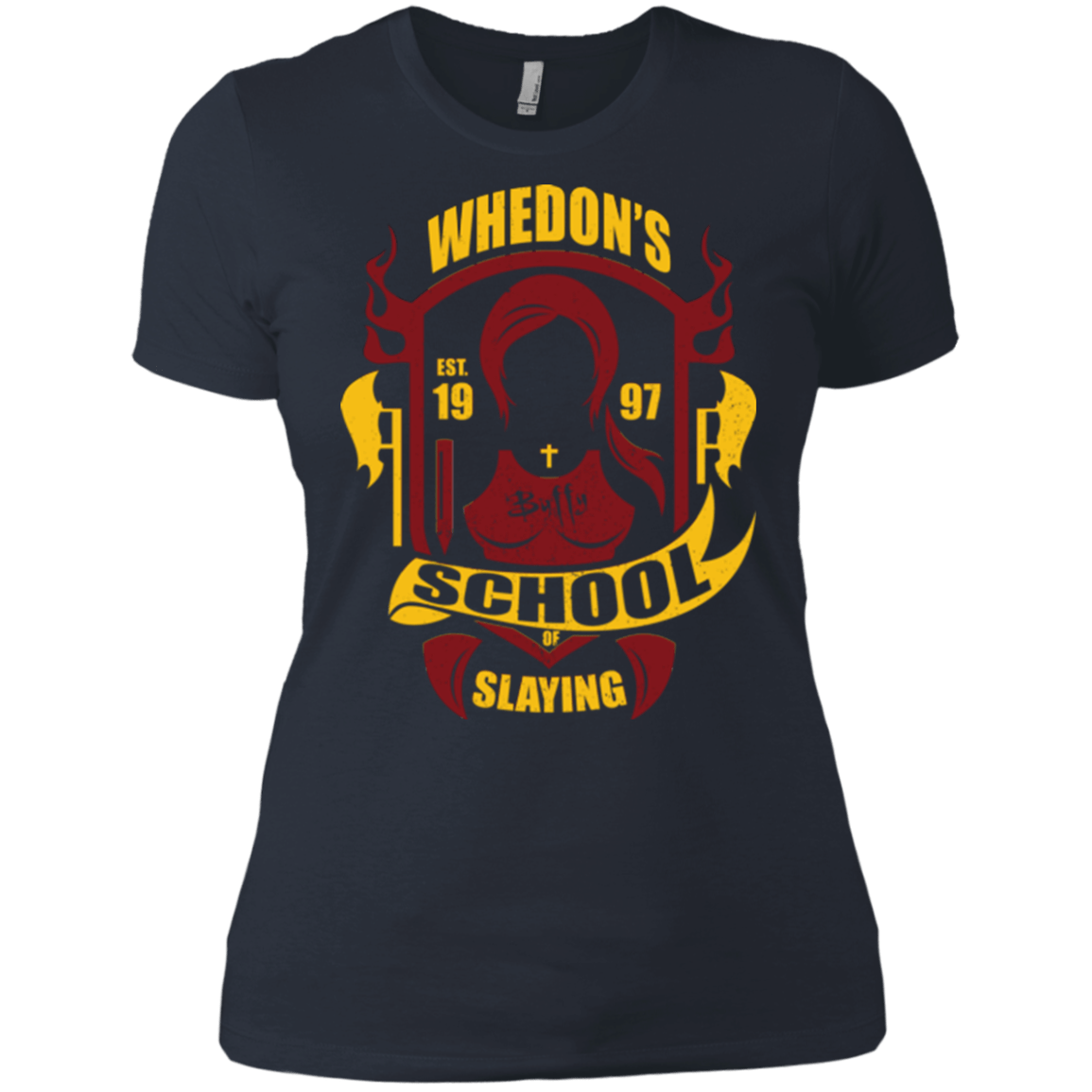 T-Shirts Indigo / X-Small School of Slaying Women's Premium T-Shirt