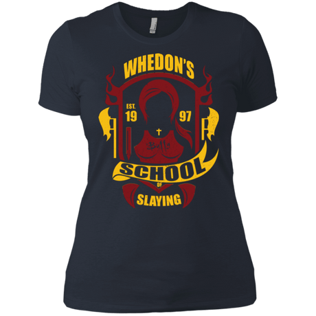 T-Shirts Indigo / X-Small School of Slaying Women's Premium T-Shirt