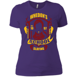 T-Shirts Purple / X-Small School of Slaying Women's Premium T-Shirt