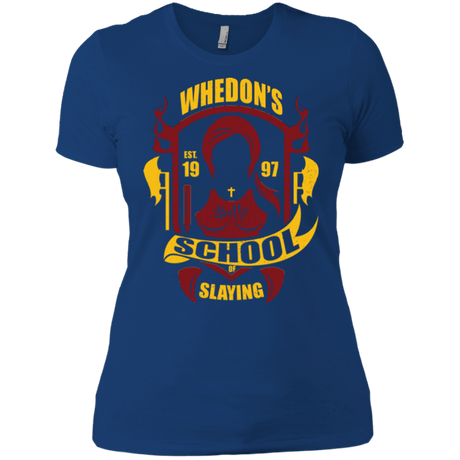 T-Shirts Royal / X-Small School of Slaying Women's Premium T-Shirt