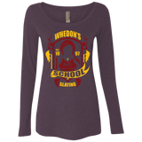 T-Shirts Vintage Purple / Small School of Slaying Women's Triblend Long Sleeve Shirt