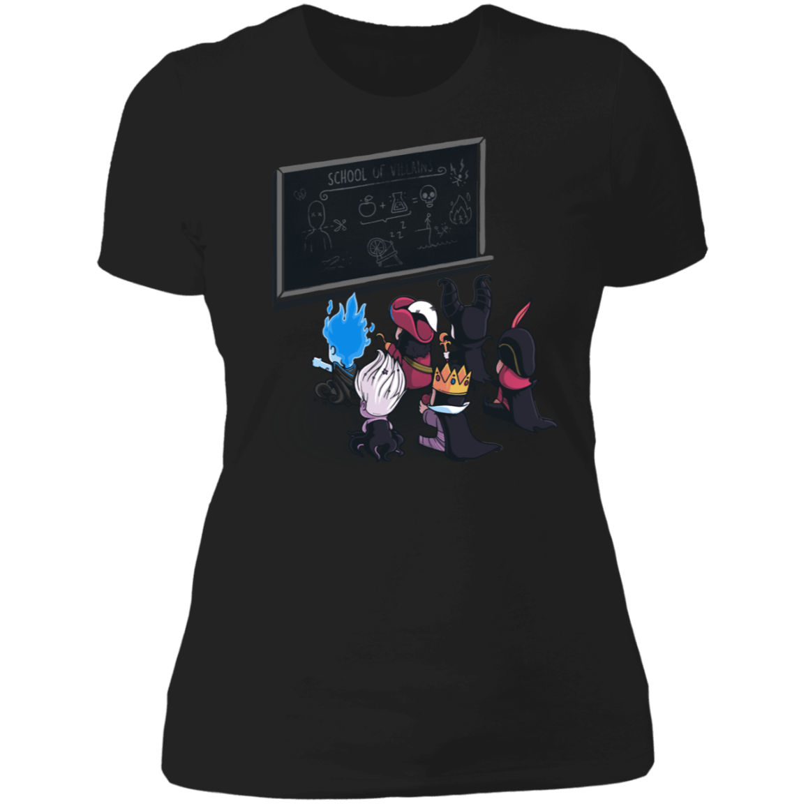 T-Shirts Black / X-Small School of Villains Women's Premium T-Shirt