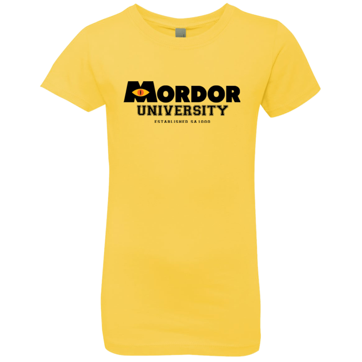 T-Shirts Vibrant Yellow / YXS School To Rule Them All Girls Premium T-Shirt
