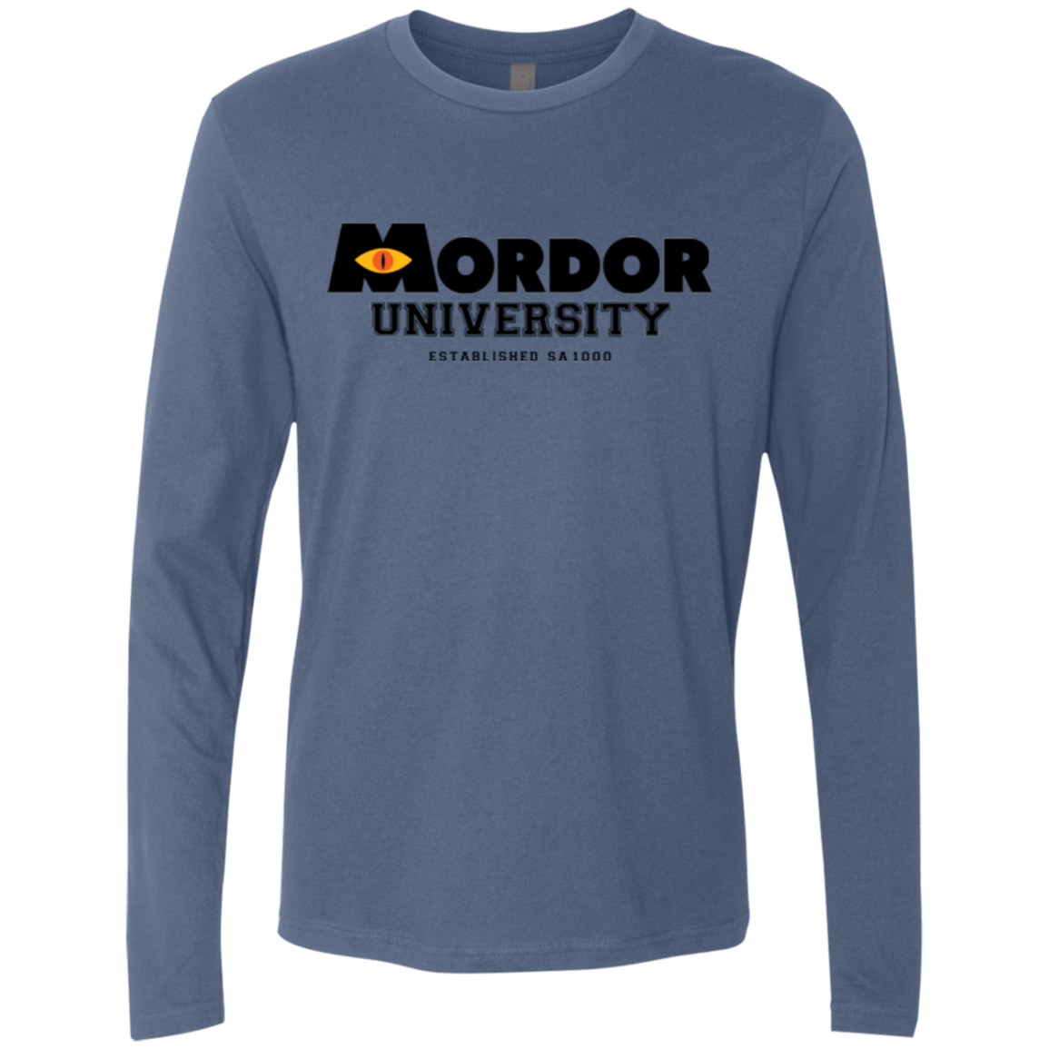 T-Shirts Indigo / Small School To Rule Them All Men's Premium Long Sleeve