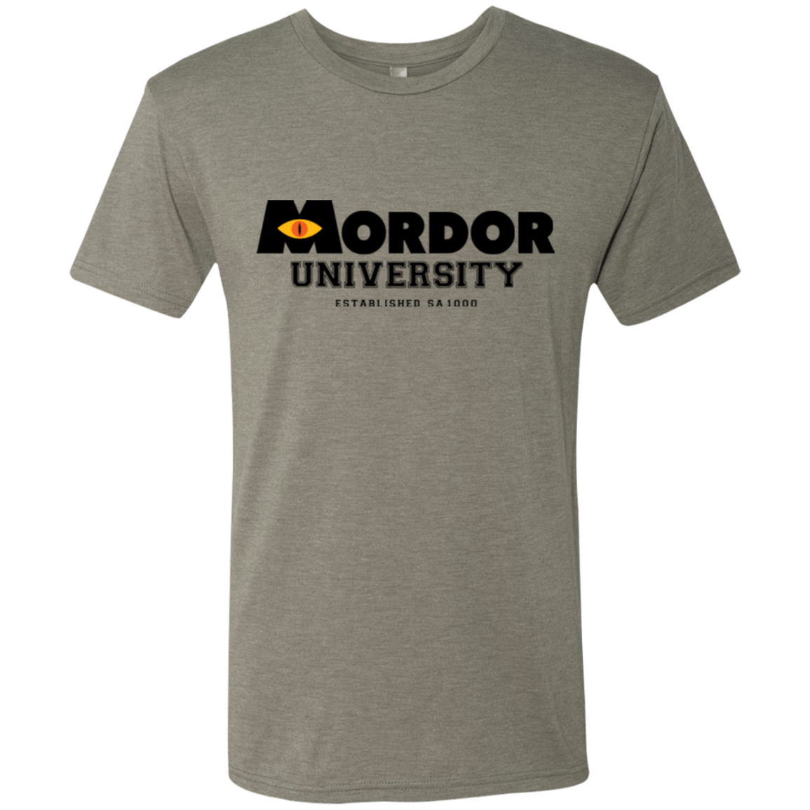 T-Shirts Venetian Grey / Small School To Rule Them All Men's Triblend T-Shirt