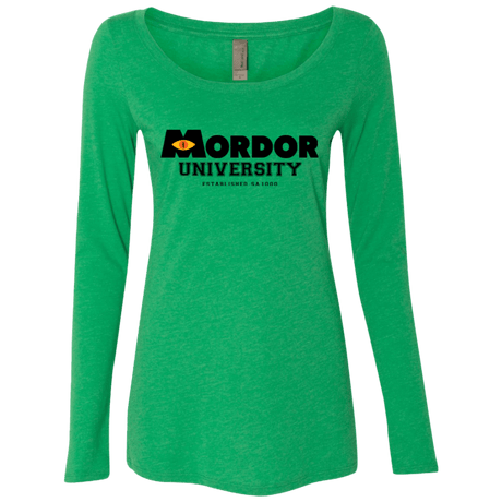 T-Shirts Envy / Small School To Rule Them All Women's Triblend Long Sleeve Shirt