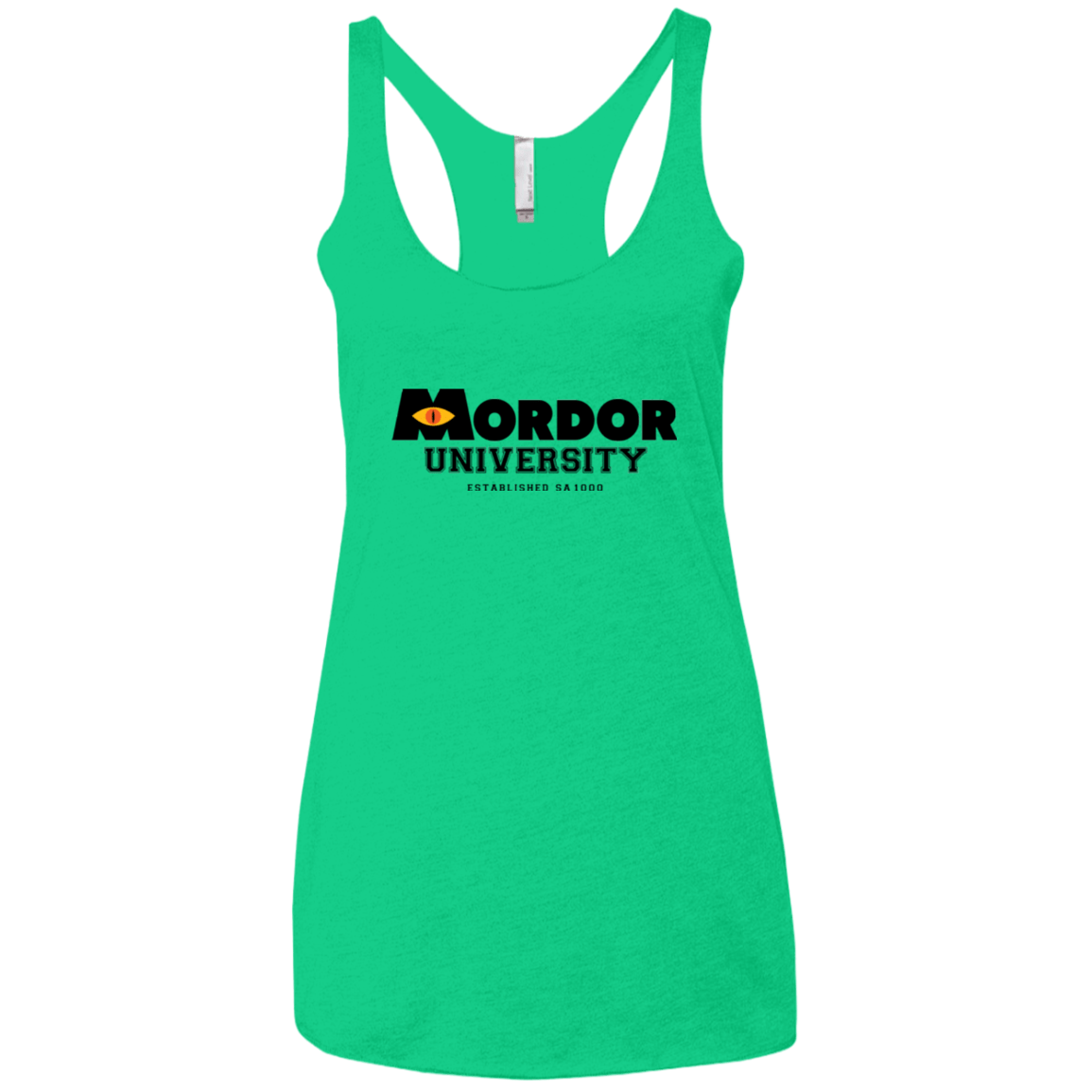 T-Shirts Envy / X-Small School To Rule Them All Women's Triblend Racerback Tank