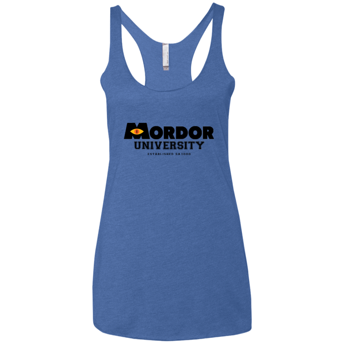 T-Shirts Vintage Royal / X-Small School To Rule Them All Women's Triblend Racerback Tank