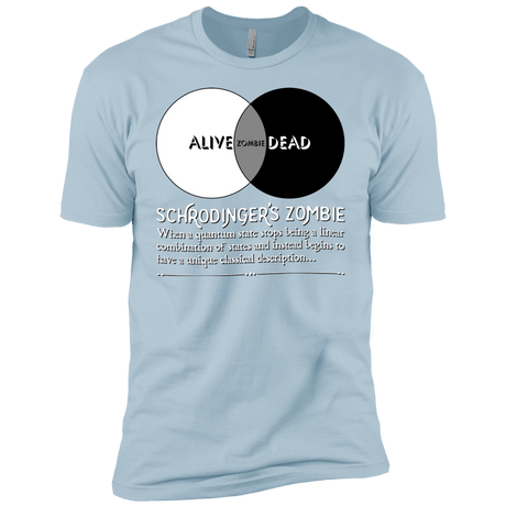 T-Shirts Light Blue / YXS Schrödinger's Zombie Boys Premium T-Shirt