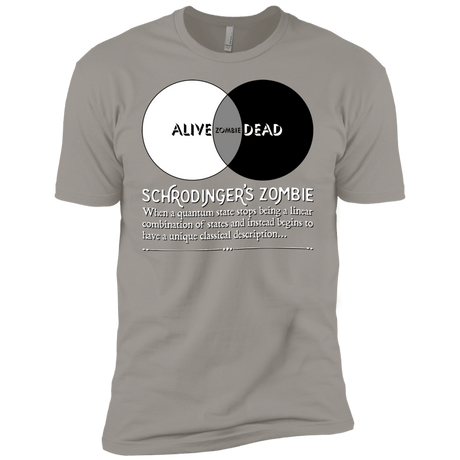 T-Shirts Light Grey / YXS Schrödinger's Zombie Boys Premium T-Shirt