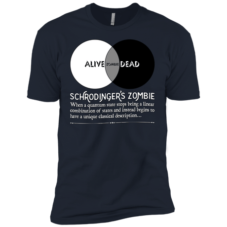 T-Shirts Midnight Navy / YXS Schrödinger's Zombie Boys Premium T-Shirt