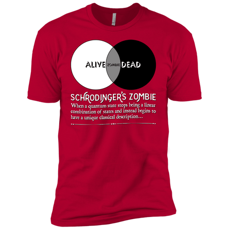 T-Shirts Red / YXS Schrödinger's Zombie Boys Premium T-Shirt