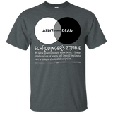 T-Shirts Dark Heather / Small Schrödinger's Zombie T-Shirt