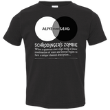 T-Shirts Black / 2T Schrödinger's Zombie Toddler Premium T-Shirt