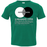 T-Shirts Kelly / 2T Schrödinger's Zombie Toddler Premium T-Shirt