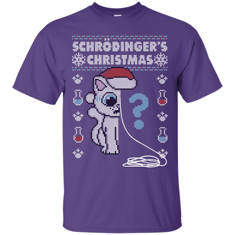 T-Shirts Purple / S Schrodingers Christmas T-Shirt