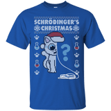 T-Shirts Royal / S Schrodingers Christmas T-Shirt