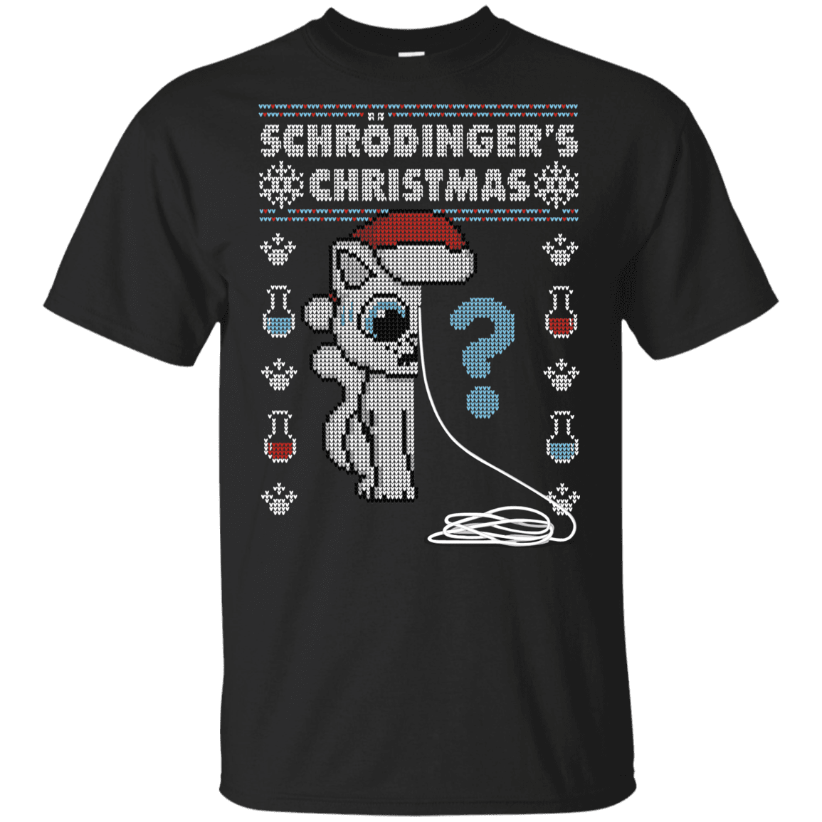 T-Shirts Black / YXS Schrodingers Christmas Youth T-Shirt